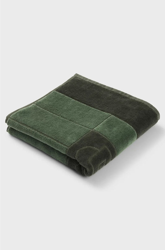 SALVIETTA MANO IN COTONE CON MONOGRAMMA A DOPPIA B