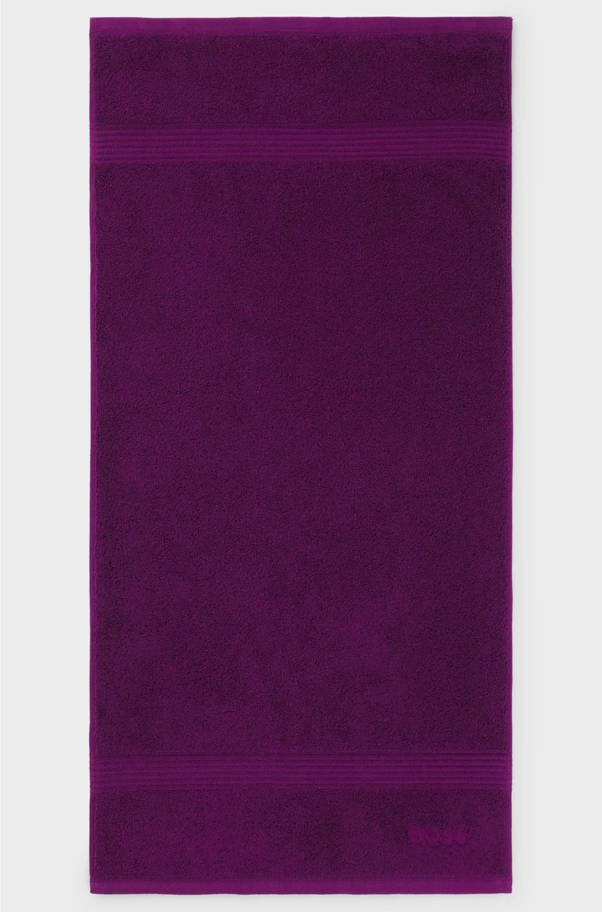 LOGO HAND TOWEL IN AEGEAN COTTON