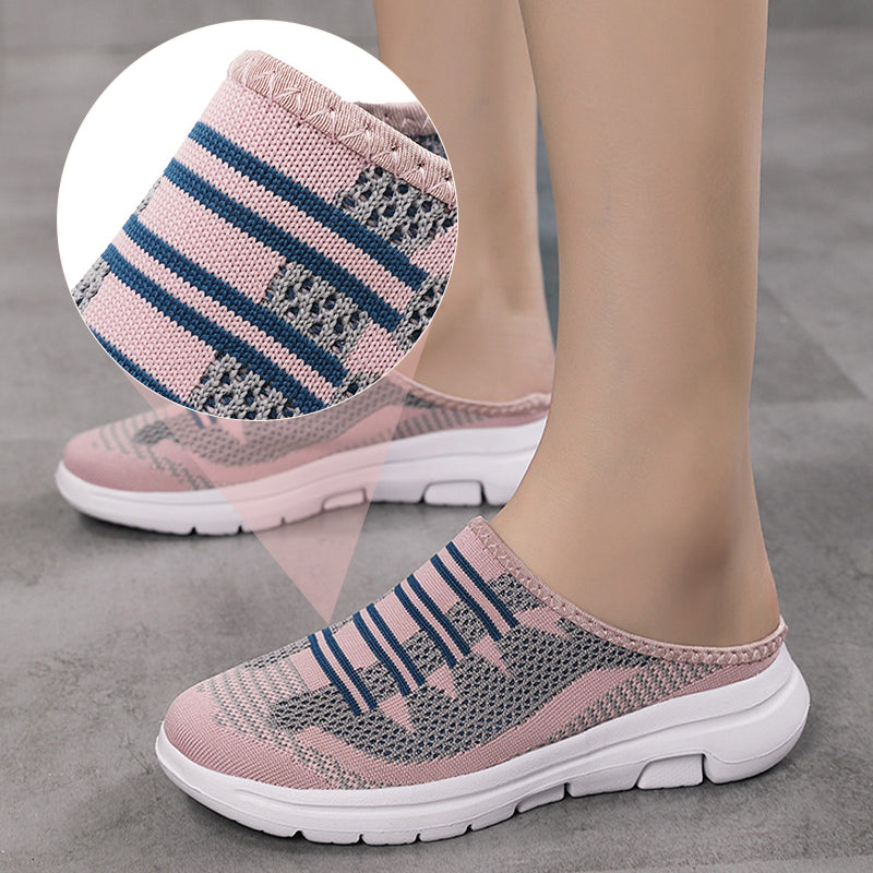 Comfortable and breathable slippers with closed toes