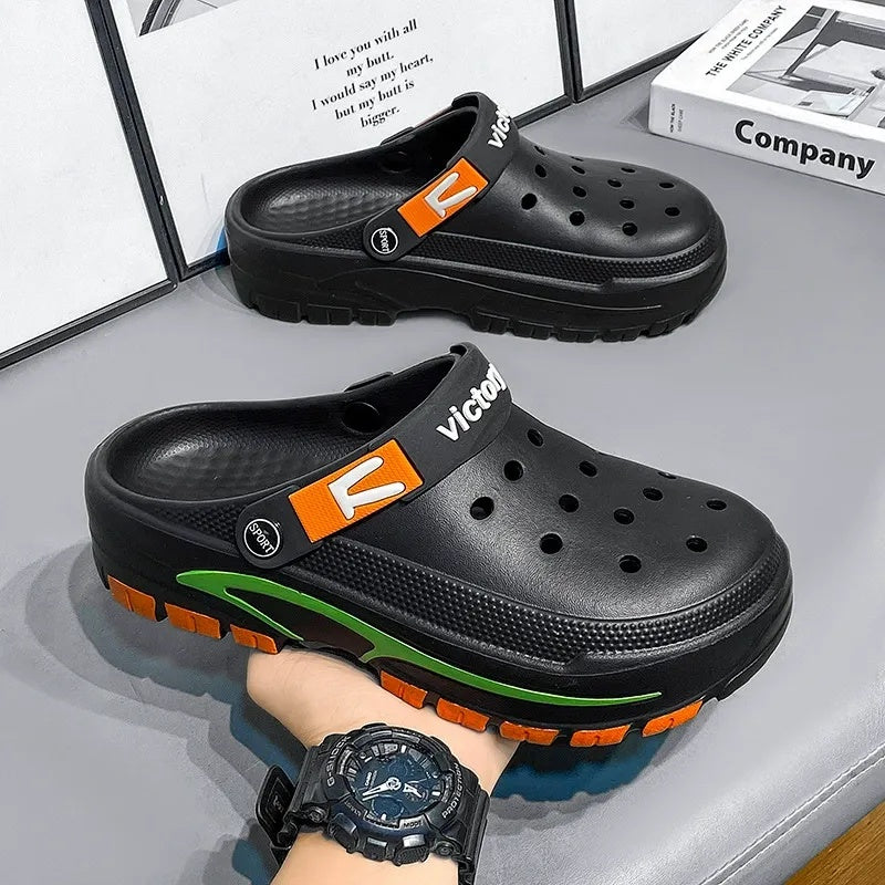 💫2025 Summer hot Sale💥Men's Breathable Slip On Sandals