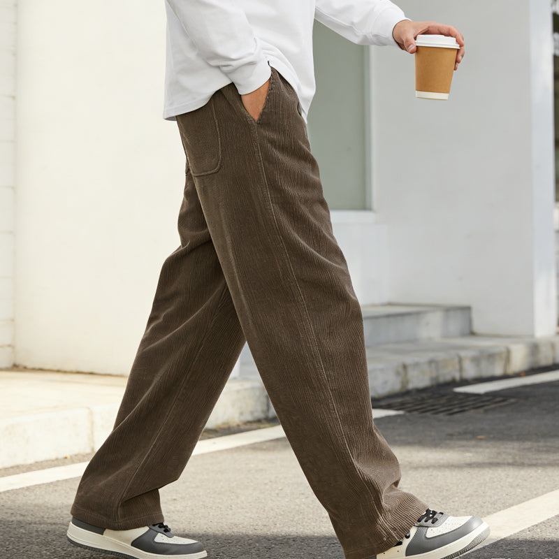 ✨📢60% OFF !!!🔥Men's Loose-Fit Drawstring Pants with Pockets