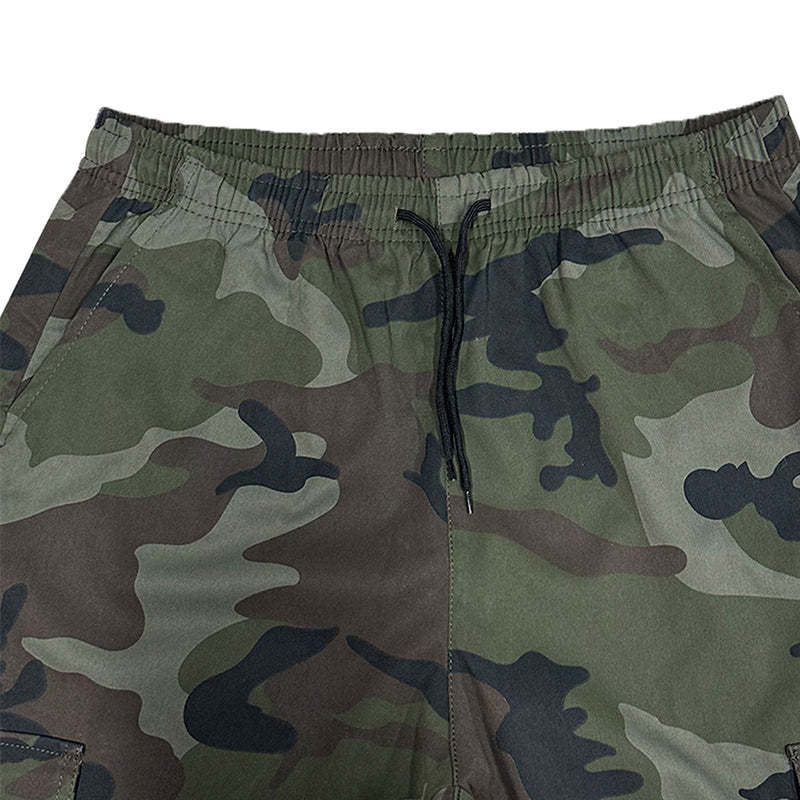 Men's Camouflage Cargo Shorts with Multiple Pocket