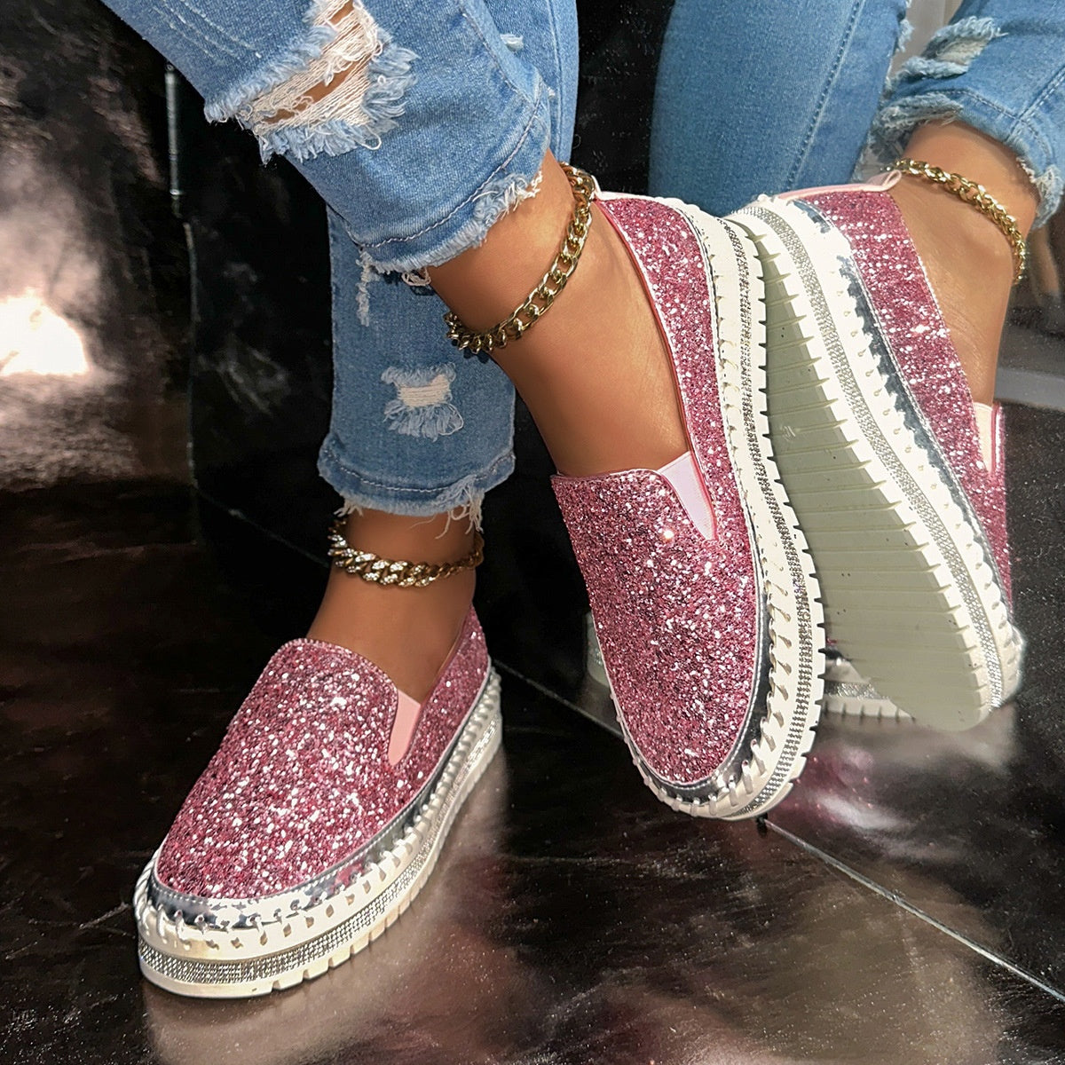 👟50% OFF! 🚶‍♀️ Women's Casual Slip-On Shoes – Comfortable, Lightweight & Easy to Slip On for Everyday Wear 🌸