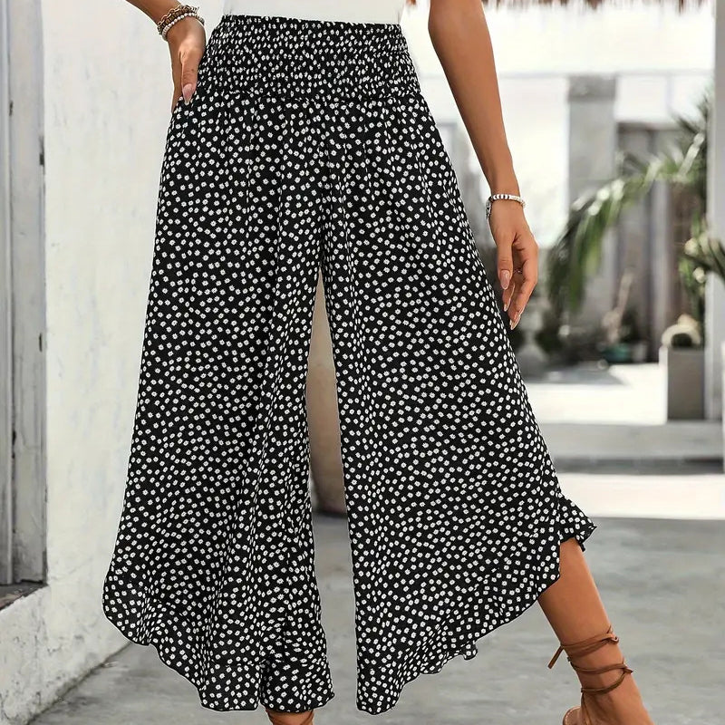 ⏳Time-Limited Special⏰Women’s Flowy High Waist Wide-Leg Pants – Slimming, Comfy & Chic