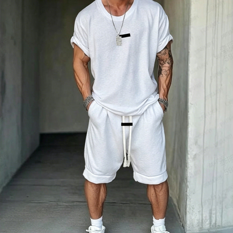 🎁New arrival 50% OFF💥Men's Casual T-Shirt & Shorts Set